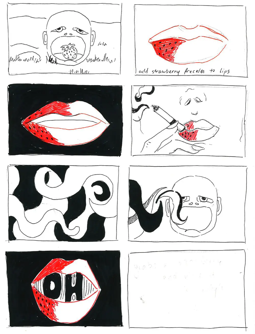 Storyboard Baby Head