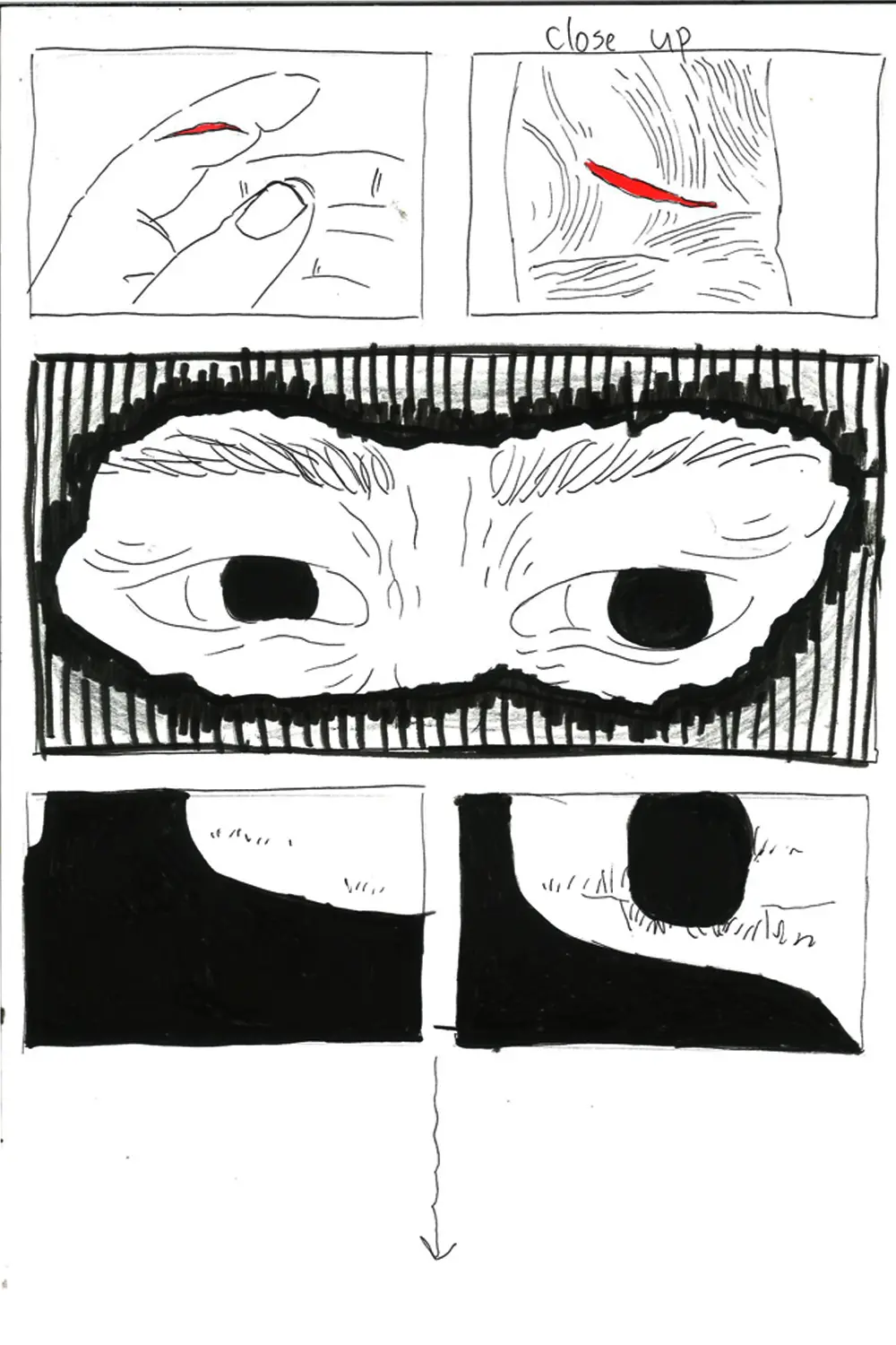 Storyboard Baby Head